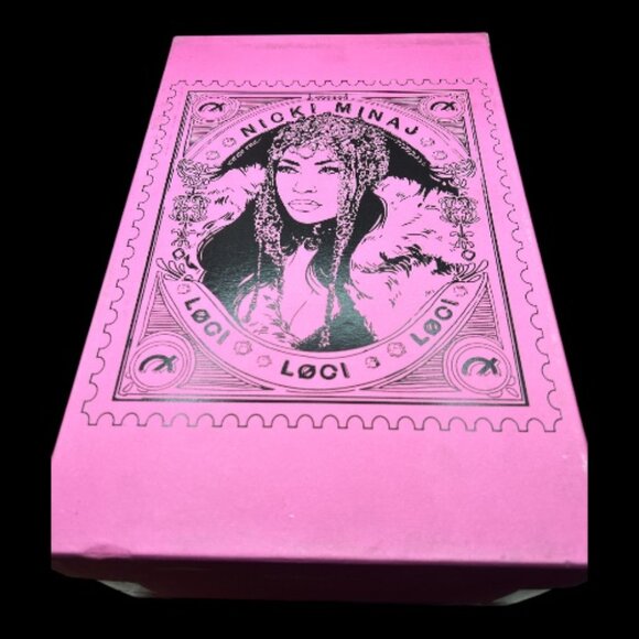 LØCI NEO Nicki Minaj // CHUN LI Sneakers-White/Fuchsia/Pink - Size US 11 / EU 43 - Picture 9 of 11